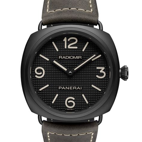 panerai black ceramic radiomir